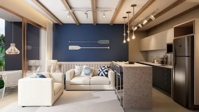 Render do acabamento Navy 6